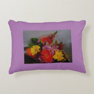 floral bouquet decorative cushion