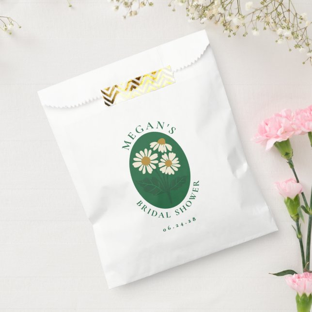 Floral Bouquet Favour Treat Bag  (Sealed)