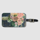 Floral Bouquet Luggage Tag with Card Holder