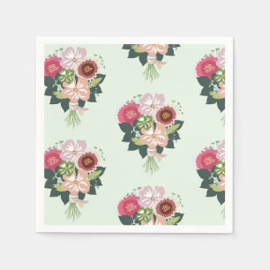 Floral Bouquet Napkin