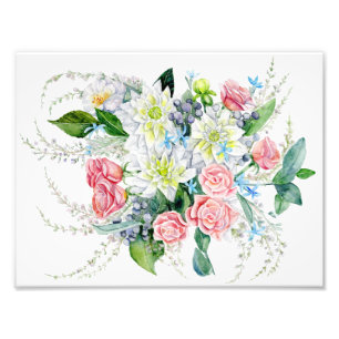 Floral Bouquet Photo Print