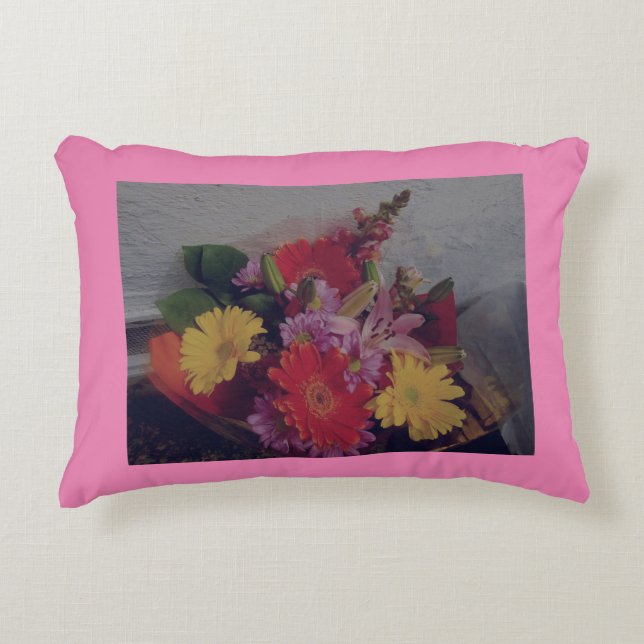 Floral Bouquet Pillow (Front)