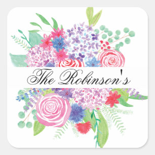 Floral Bouquet Seal