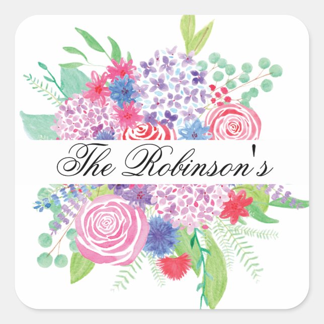 Floral Bouquet Seal (Front)