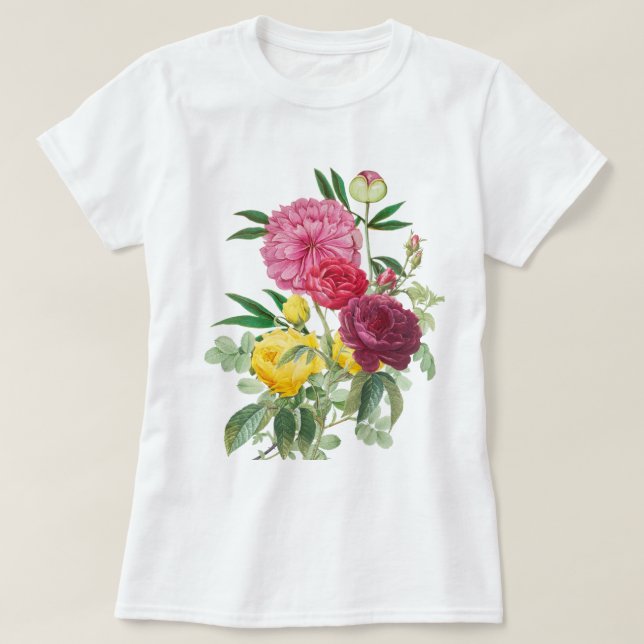 Floral Bouquet T-Shirt (Design Front)