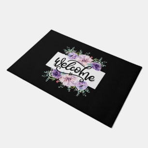 Floral Bouquet Welcome Doormat