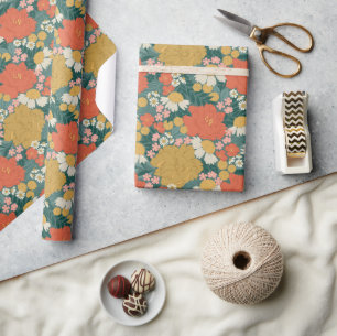 Floral Bouquet Wrapping Paper