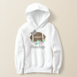 Floral Bow Football