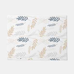 floral branch doormat