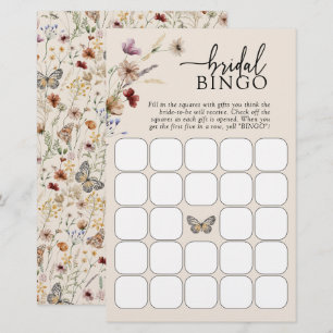 Floral Bridal Bingo