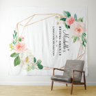 Floral Bridal Shower Backdrop, Photo Booth Prop