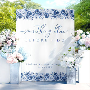 Floral Bridal Shower Backdrop Tapestry