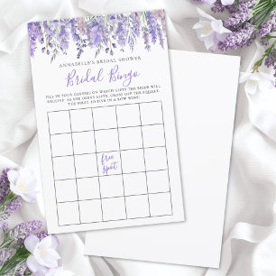 Floral Bridal Shower Bingo Game
