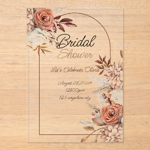 FLORAL BRIDAL SHOWER INVITATION