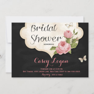 Floral Bridal Shower Invitation