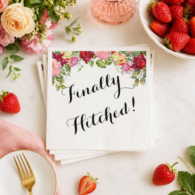 floral bridal shower napkins (Creator Uploaded)