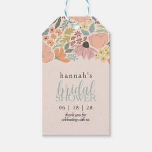 Floral Bridal Shower or Wedding Gift Tags