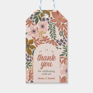 Floral Bridal Shower or Wedding Personalized Gift Tags