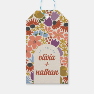 Floral Bridal Shower or Wedding Personalized Gift Tags