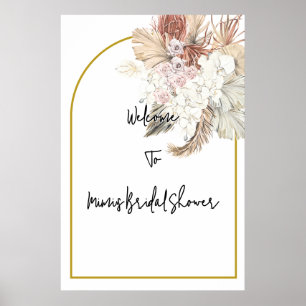 Floral Bridal shower  Poster