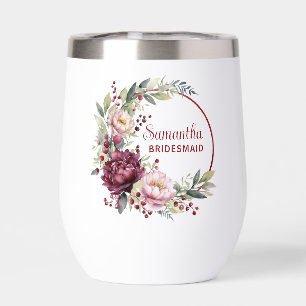Floral Bridesmaid favor gift