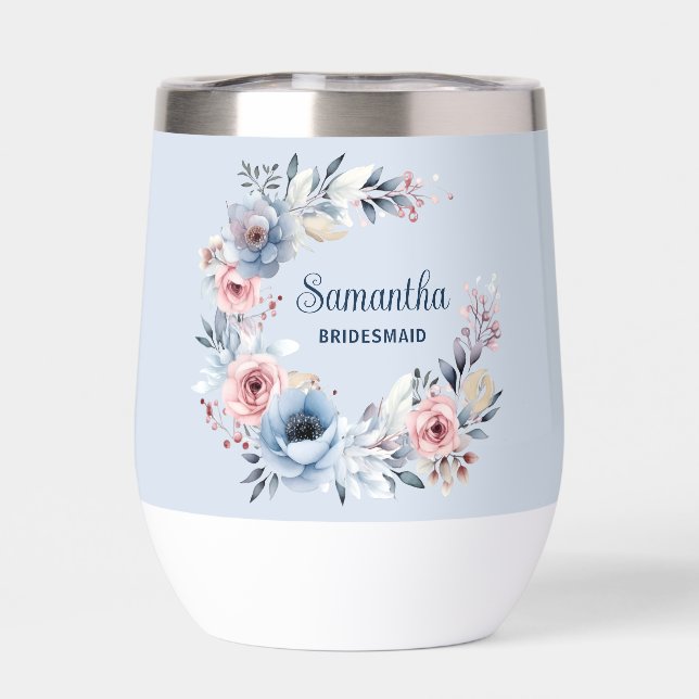 Floral Bridesmaid favour gift (Back)