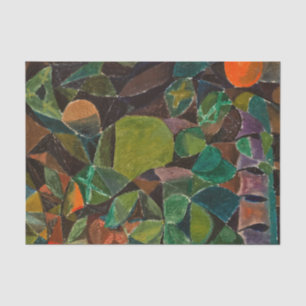 Floral Bridge, 1913 by Paul Klee Tissue Paper