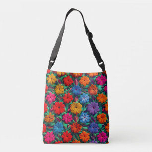 Floral Bright Colourful Spring Tote/Crossbody Bag