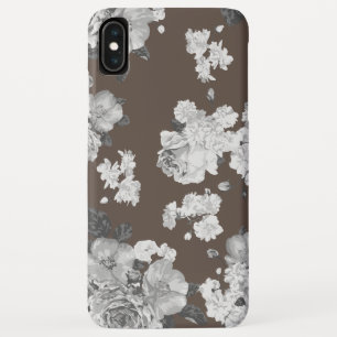 Floral Brown Background Case-Mate iPhone Case
