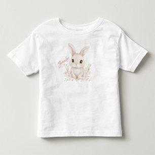 Floral Bunny Kids Tee