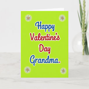 Floral Burst Grandma Card