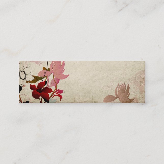Floral Business Card (Front)
