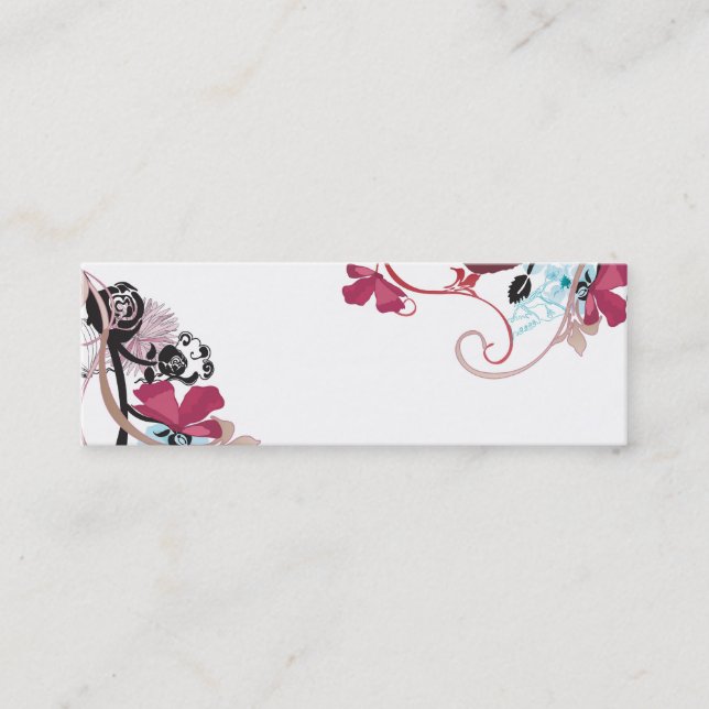 Floral Business Card (Front)