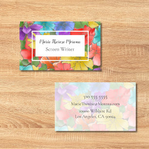 Floral Business Card