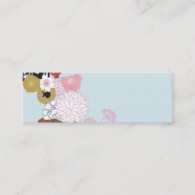 Floral Business Card (Front)