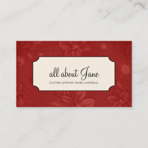 Floral Business Cards