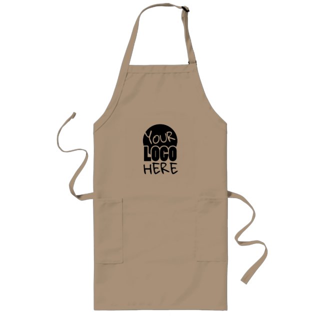 Floral Butterfly Monogrammed Golf Balls Long Apron (Front)