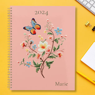 Floral Butterfly  Planner
