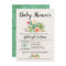 Floral Cactus Baby Shower Invitation