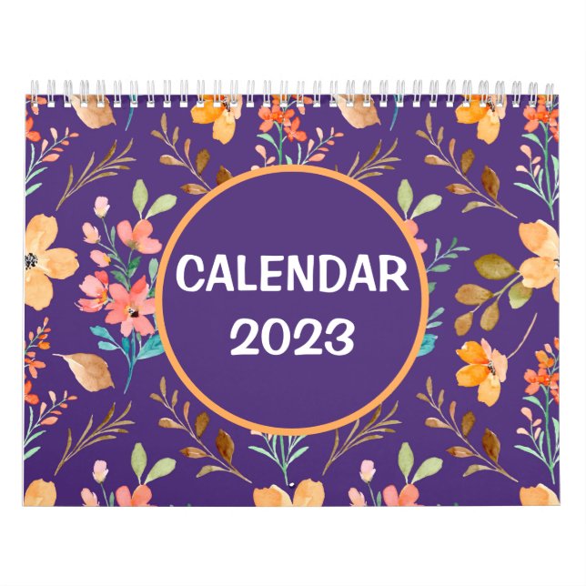 Floral Calendar 2025 (Cover)