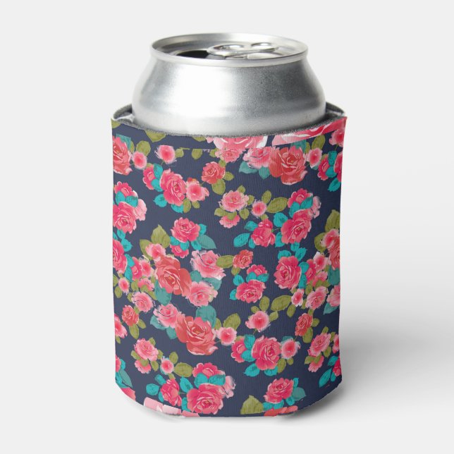 Floral Can Cooler (Can Front)