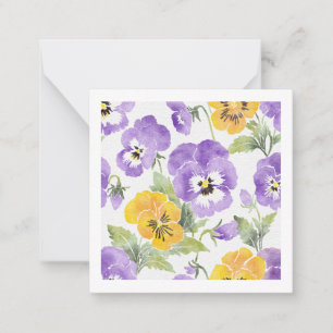 Floral Card (Postcard style)