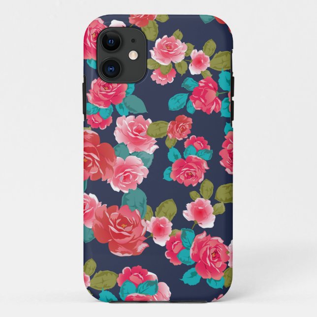 Floral Case-Mate iPhone Case (Back)