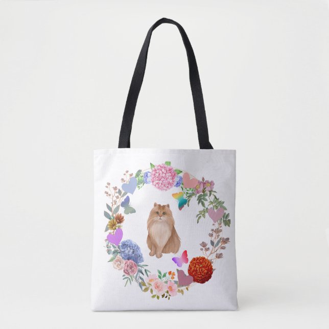 Floral Cat Bag (Front)