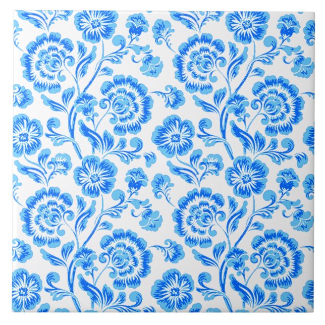 Floral Ceramic Tile (Front)