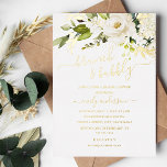 Floral Champagne Brunch And Bubbly Bridal Shower<br><div class="desc">More pretty Brunch And Bubbly Invitations in the Little Bayleigh Store!</div>