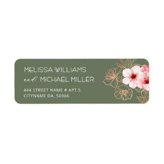 Floral Cherry Blossoms Pink White |  Wedding