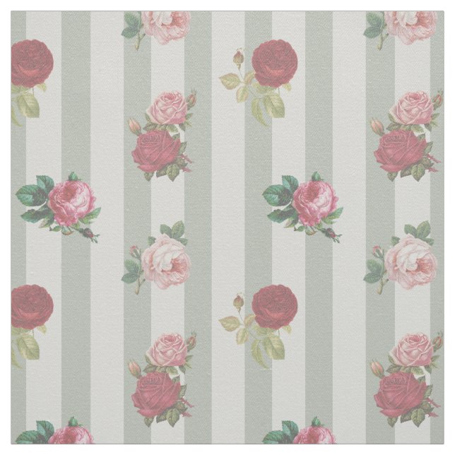 Floral Chic Upholstery Home Decor Cotton Fabric (Swatch)