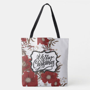 Floral Christ Tote Chris the King Bag