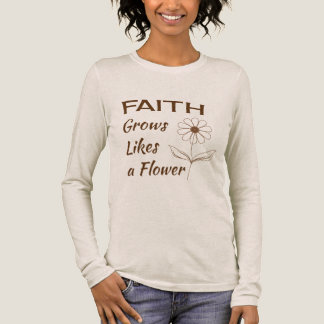 Floral Christian Tri-Blend Shirt